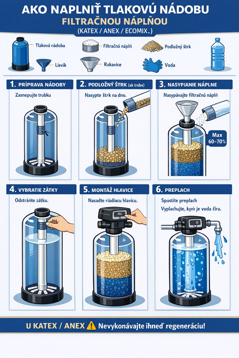 naplnenie nádoby na katex - biohit